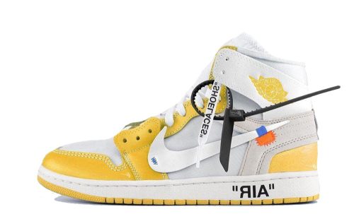 Perfectkicks | PK God Nike x Off-White Air Jordan 1 High  Canary Yellow