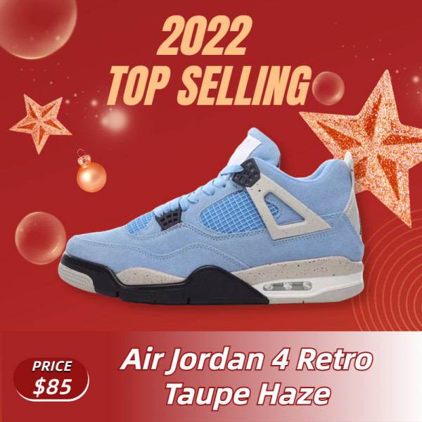 SS TOP Air Jordan 4 Retro  Taupe Haze  CT8527-400
