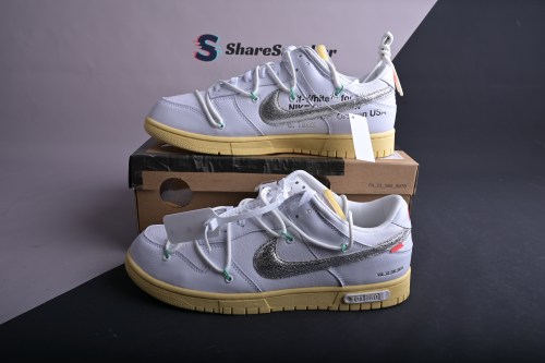 SS TOP OFF WHITE x Nike Dunk SB Low The 50 NO.1 DM1602-127