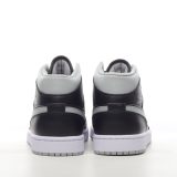 SS TOP Nike Air Jordan 1 Mid  Black/Grey   BQ6472-007