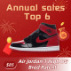 SS TOP Air Jordan 1 High OG  Bred Patent  555088-063