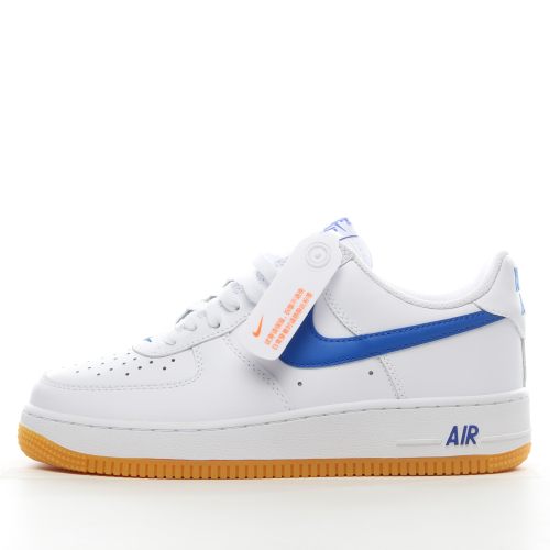 SS TOP Nike Air Force 1 '07 Low Color of the Month Varsity Royal Gum  DJ3911-101