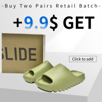Buy Two Pairs Retail Batch +9.9$ Get Yeezy Slide  FZ5904