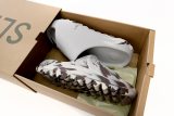 SS TOP Yeezy Slide Enflame Oil Painting White Grey  GZ5553