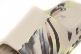 SS TOP Yeezy Slide Enflame Oil Painting Ink Yellow FZ5899