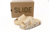SS TOP Yeezy Slide Enflame Oil Painting White Yellow GW1932