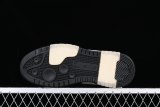 Off-White Out of Office Low Tops 'Black White' OMIA189S22LEA001 0110