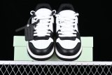 Off-White Out of Office Low Tops 'Black White' OMIA189S22LEA001 0110