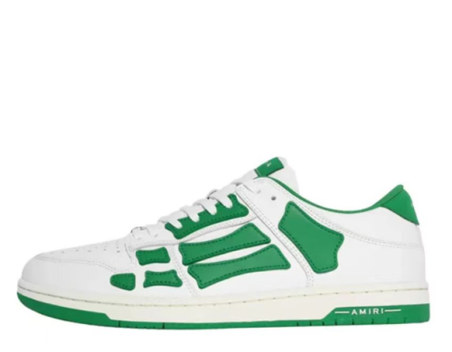 AMIR* Skel Top Low White Green MFS003-114