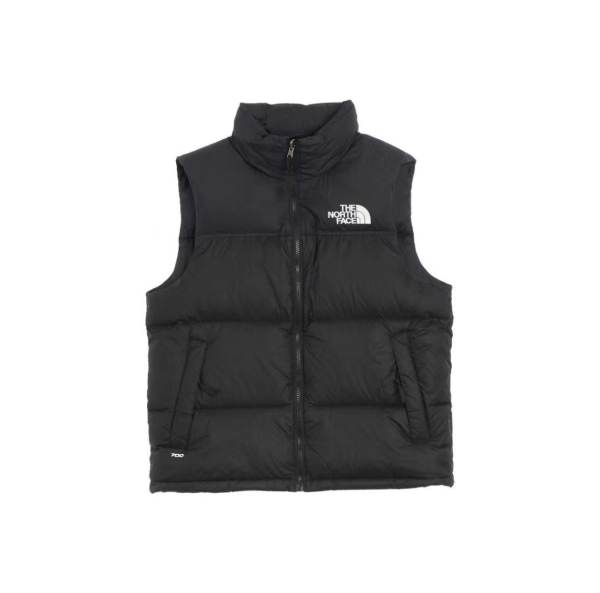 The N***h F**e 1996 Retro Nuptse Vest Recycled Black