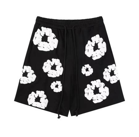Pantaloncino Denim Tears The Cotton Wreath nero