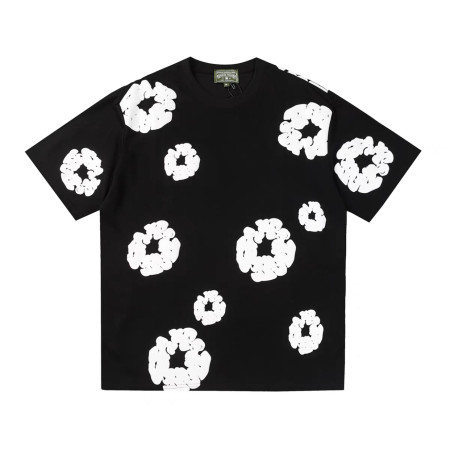 Pantaloncino T-shirt  Tears The Cotton Wreath nero