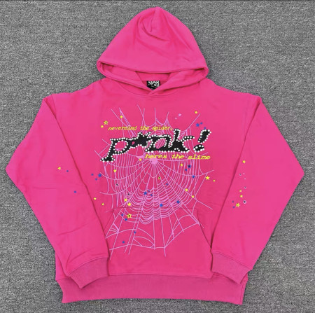 Felpa Sp5der P*NK rosa