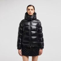 Piumino Moncler Maya Short nero