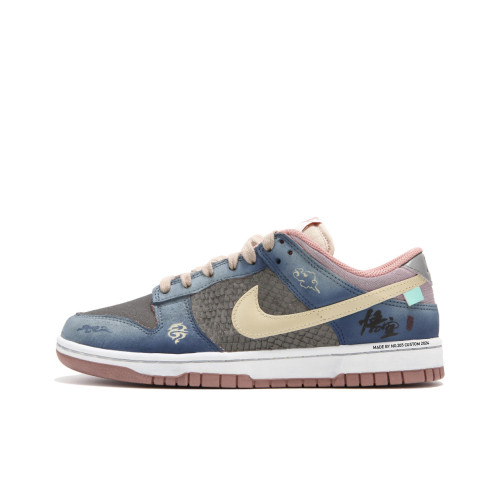 【Custom Made】Nike SB Dunk Low NO.205 Black Myth Wukong Auspicious Clouds and Dragons DV2433 109