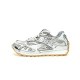 Bottega Veneta Orbit Lace-up Low Sneakers Silver White 741357v2x401425