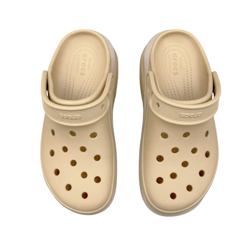 Crocs Classic Mega Crush Clog Pink Clay khaki 207988-2DS