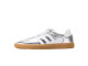 adidas Samba OG Silver Metallic Cracked Leather JR0035