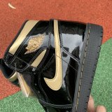 LJRSNEAKERS AIR JORDAN 1 HIGH 'BLACK METALLIC GOLD' 555088-032