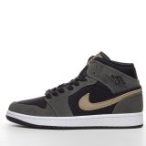 MS BATCH Air Jordan 1 Mid Olive Green BQ6472-030