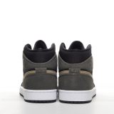 MS BATCH Air Jordan 1 Mid Olive Green BQ6472-030