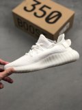 MS BATCH Adidas Yeezy Boost 350 V2 Cream White Real Boost  CP9366