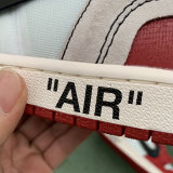 LJRSNEAKERS OFF-WHITE X AIR JORDAN 1 HIGH 'CHICAGO' AA3834-101