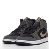 MS BATCH Air Jordan 1 Mid Olive Green BQ6472-030
