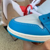 LJRSNEAKERS OFF-WHITE X AIR JORDAN 1  HIGH  'UNC' AQ0818-148
