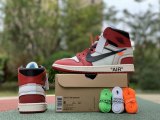 LJRSNEAKERS OFF-WHITE X AIR JORDAN 1 HIGH 'CHICAGO' AA3834-101