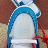 LJRSNEAKERS OFF-WHITE X AIR JORDAN 1  HIGH  'UNC' AQ0818-148