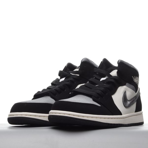 MS BATCH Air Jordan 1 Mid SE “Satin Grey” 852542-011
