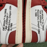 LJRSNEAKERS OFF-WHITE X AIR JORDAN 1 HIGH 'CHICAGO' AA3834-101