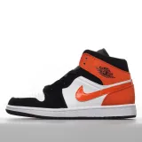 MS BATCH Air Jordan 1 Mid Shattered Backboard White Black Starfish 554724-058