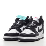 MS BATCH Nike SB Dunk High Panda 2021 Black White DD1399-105