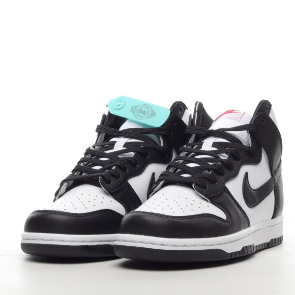 MS BATCH Nike SB Dunk High Panda 2021 Black White DD1399-105
