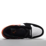 MS BATCH Air Jordan 1 Mid Shattered Backboard White Black Starfish 554724-058