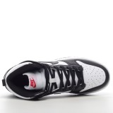 MS BATCH Nike SB Dunk High Panda 2021 Black White DD1399-105