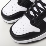 MS BATCH Nike SB Dunk High Panda 2021 Black White DD1399-105