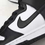 MS BATCH Nike SB Dunk High Panda 2021 Black White DD1399-105