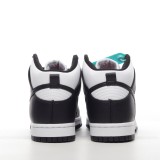MS BATCH Nike SB Dunk High Panda 2021 Black White DD1399-105