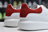Alexander McQueen Sneaker Red Velvet Tail 553680-WHGP7-9676