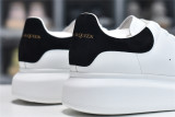 Alexander McQueen Sneaker Black Velvet Tail 553770-WHGP7-9061