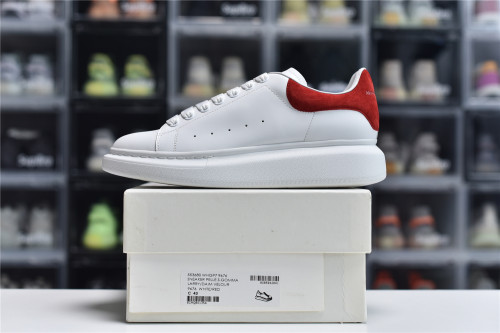 Alexander McQueen Sneaker Red Velvet Tail 553680-WHGP7-9676