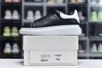 Alexander McQueen Sneaker Black Skin White Tail 553680-WHGP5-1000