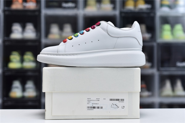 Alexander McQueen Sneaker Rainbow Laces 553770-WHX9P-9035