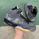 LJRSNEAKERS OFF-WHITE X AIR JORDAN 5 'MUSLIN' CT8480-001