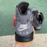 LJRSNEAKERS OFF-WHITE X AIR JORDAN 5 'MUSLIN' CT8480-001