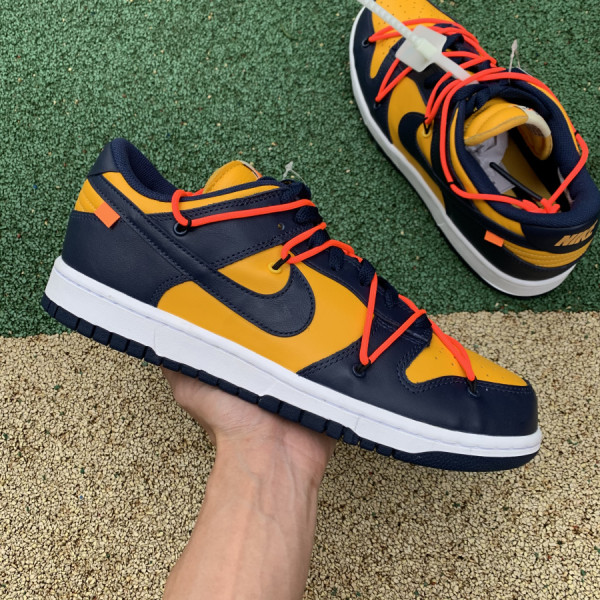LJRSNEAKERS OFF-WHITE x Nike Dunk Low OW CT0856-700