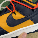 LJRSNEAKERS OFF-WHITE x Nike Dunk Low OW CT0856-700